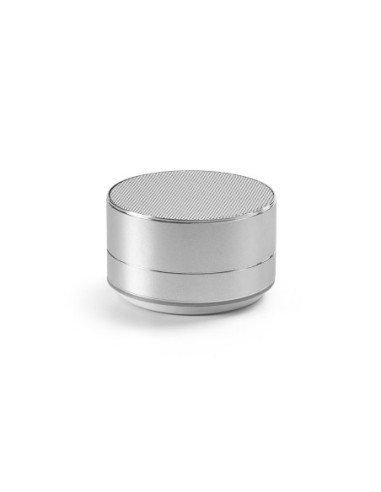 FLOREY II. Caixa de som em alumínio com microfone em alumínio 100% reciclado