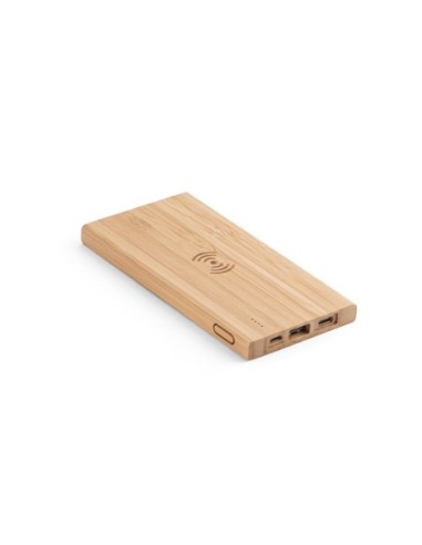 FITCH ECO. Bateria portátil em bambu 5'000 mAh