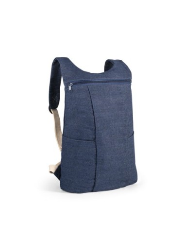 DENIM BPACK. Mochila casual em denim reciclado (300 g/m²)