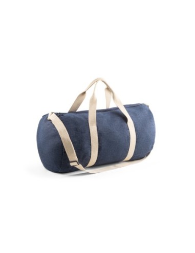 DENIM BAG. Sacola esportiva ou viagem em denim reciclado (300 g/m²)