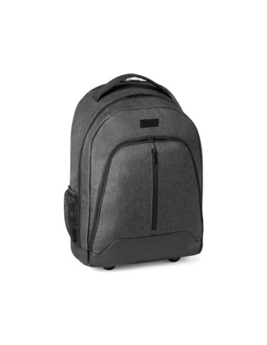 EINDHOVEN. Mochila trolley para notebook 15'6'' em 600D de alta densidade e poliéster 600D impermeáv