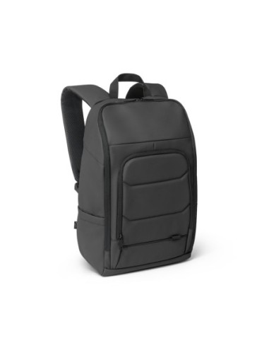 WUHAN. Mochila para notebook em 600D, poliéster reciclado (100% rPET), de alta densidade, com revest