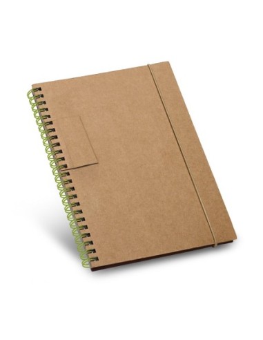 GARDEN. Caderno B6 com folhas pautadas reciclado