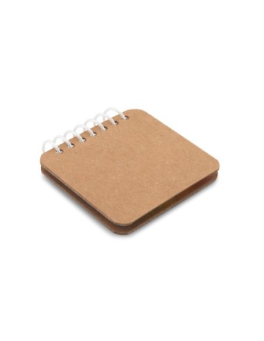 PETER. Caderno com capa em papek kraft