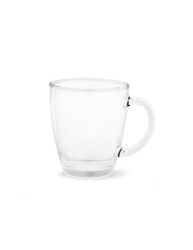 LUNKINA. Caneca em vidro 390 mL