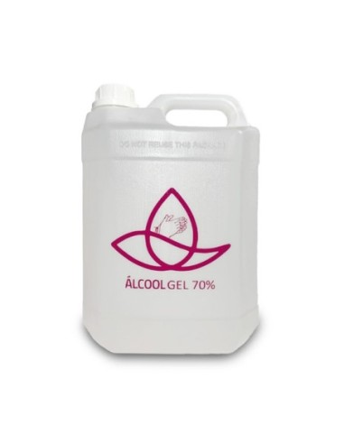 HEALTY 5L. Álcool Gel 70% Antisséptico 5 Litros