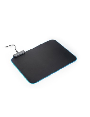 THORNE MOUSEPAD RGB. Tapete para jogos em poliéster com base antiderrapante em borracha