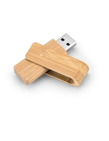 ATALLA 8GB. Pen drive em bambu 8GB